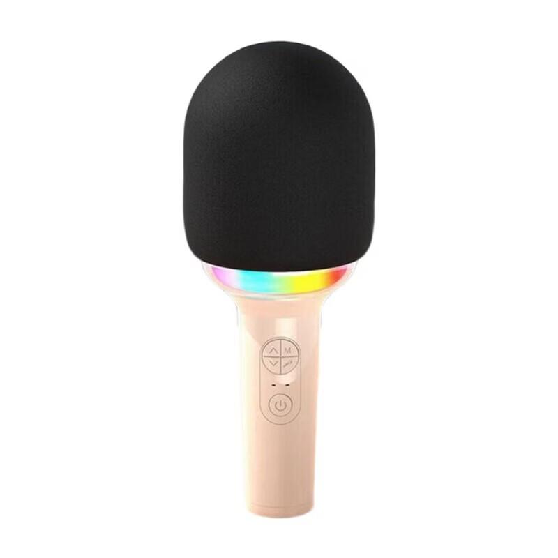 KINYO L8 Wireless Karaoke Microphone Speaker with LED Light CN plug (adapter included) (CN version)