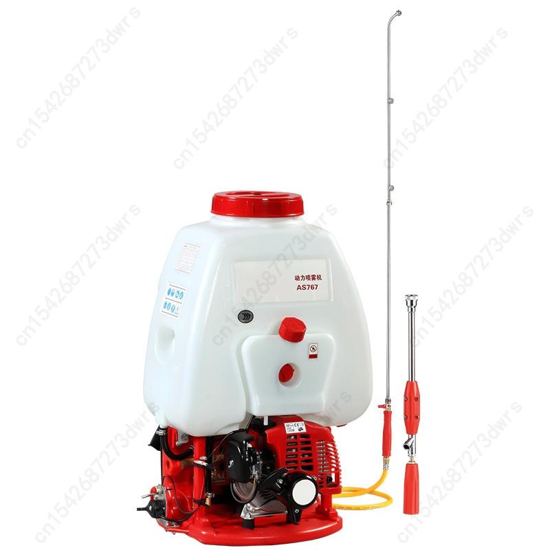 Garden Agriculture Backpack Gasoline Fruit Tree Sprayer Two-stroke High Pressure Fruit Tree Disinfection Multi-function Sprayer