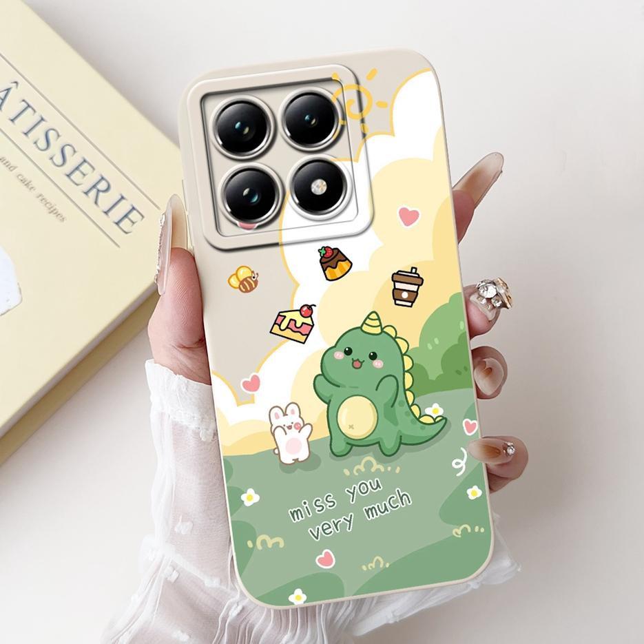 For Xiaomi Mi 14T Pro Case Unique Candy Painted Cover Shockproof Phone Case For Xiaomi 14T Pro Mi14T 5G Soft Fundas Coque Bumper