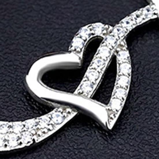 Collier Choker Yousheng Alliage Pendentif en Forme de Cœur avec Strass Scintillants Collier à Longueur Réglable Bijoux Cadeau