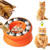 Hračky pro kočky Kočky Puzzle Krmítko Rotační Pomalé krmítko Interaktivní pro vnitřní kočky Krmítko Hračka pro mazlíčky na podporu trávení a mentální