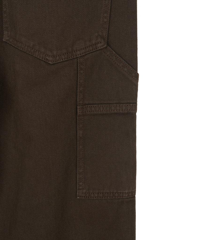 EXCONTAINER Double Knee Carpenter Garment Dyed Pants (Brown)