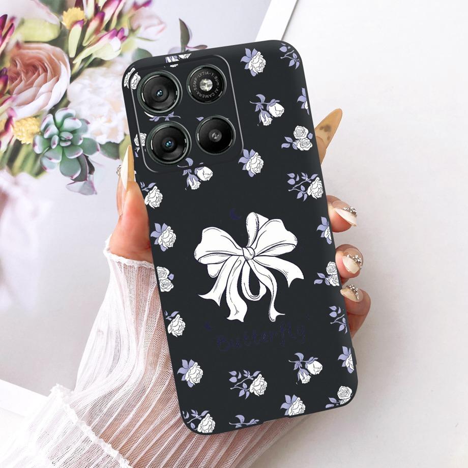 Luxury Flower Cartoon New Fashion Phone Case For Motorola Moto G67 Power Motorola G57 Power Funda Soft Silicone Back Cover Coque
