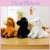 Piccolo Peluche di Pony con Imbottitura in Cotone PP per Bambini e Collezionisti