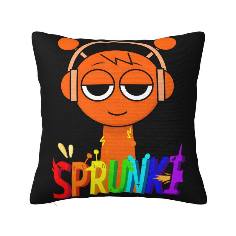 Incredibox Sprunkis Pillow Case xcm Decorative Modern Cushion Cover Square Pillowcase