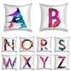 Colorful Creative Letter Decorative Pillowcase Living Room Office Home Pillowcase Car Ornaments