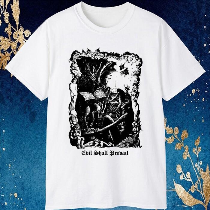 New Black Witchery Evil Shall Prevail Gift For Fans Unisex S-5XL Shirt Unisex T-Shirt