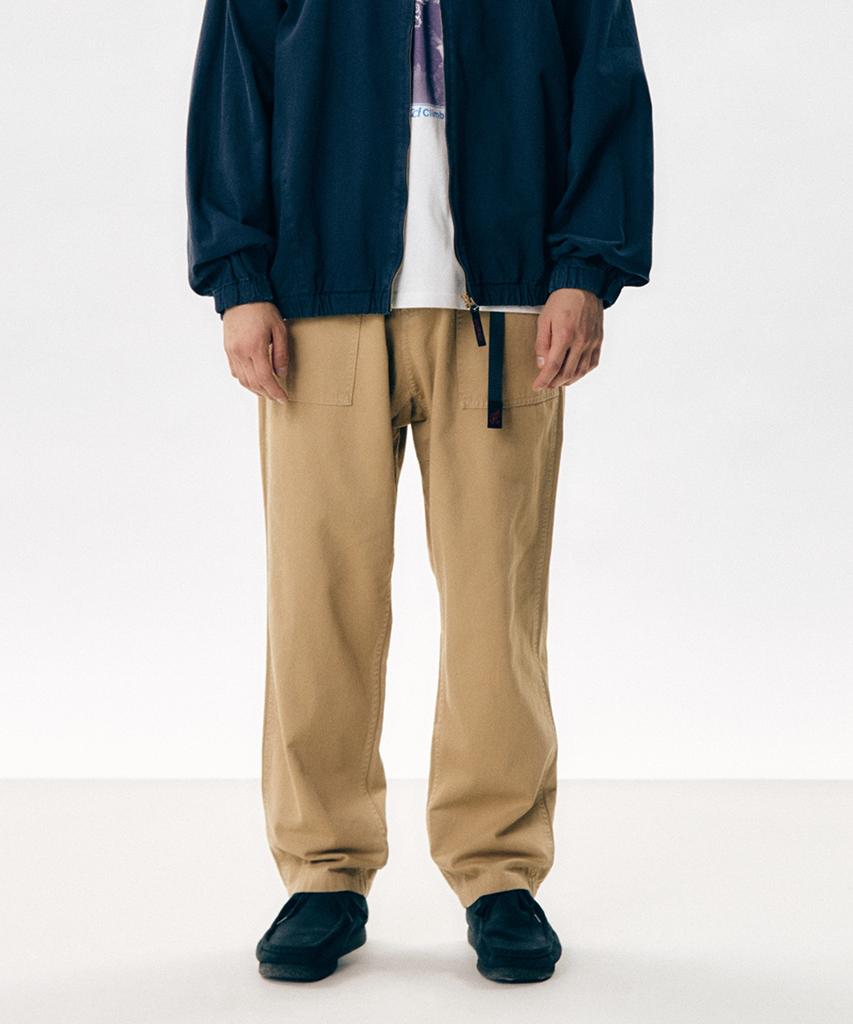 Geulamichi Loose Tapered Ridge Pants Chino