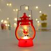 Mini LED Night Lamp Christmas Desktop Ornaments Portable Oil Lamp Festival Christmas Party Decoration Props Glowing Horse Light