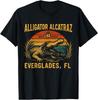 Retro Alligator Alcatraz Everglades Florida For Kid Men Women T-Shirt Unisex T-Shirt