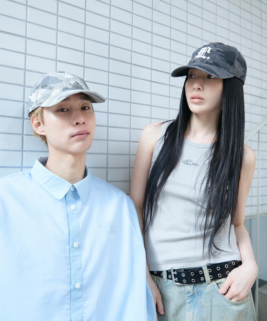 LMC Gothic 6Panel Cap Black Camo