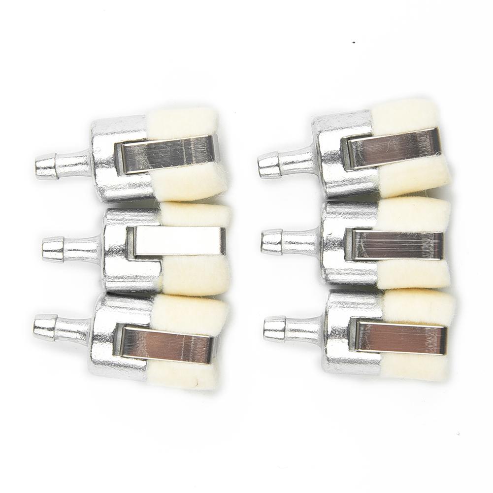 6pc Fuel Filters For Homelite Echo-Husqvarna 13120519831 13120519830 Walbro-125-527 Chainsaws Fuel Filter 30cc Replacement Parts