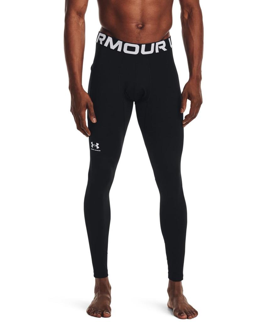 UNDER ARMOR Training Base Layer UA Cold Gear Armor Leggings Men's Black White M