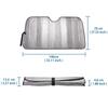 SUV Car Windshield Sunshade Cover Windscreen Sun Cover Parasols for Car, UV Heat Shield Block Solar Protection Folding Mat
