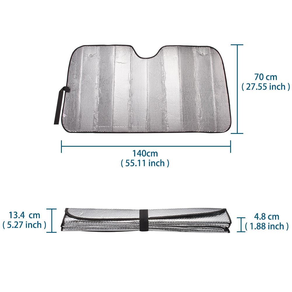 SUV Car Windshield Sunshade Cover Windscreen Sun Cover Parasols for Car, UV Heat Shield Block Solar Protection Folding Mat