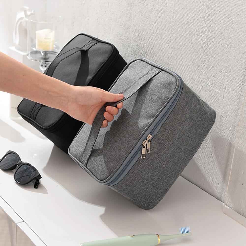 Travel Portable Waterproof Makeup Bag, Toiletry Bag, Travel Carrying Bag, Simple and Large Capacity Skincare Storage Bag