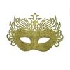 Adjustable Strap Party Mask Accessory Half Face Design Role Playing Mask Glitter Crown Mask  Kids