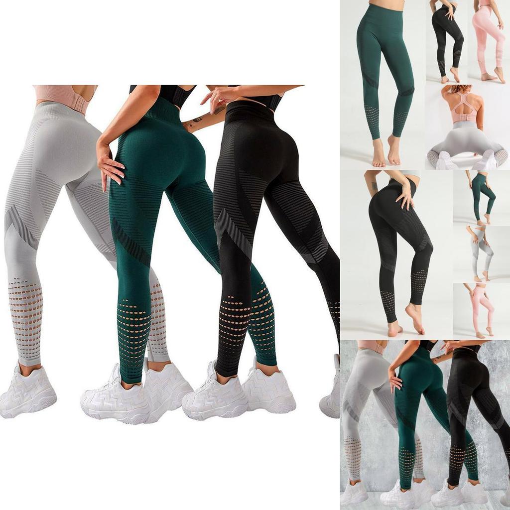 Stylish Women's Seamless Yoga Pants Featuring High Waisted Design For Ultimate Comfort And Support