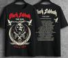 Black Sabbath The End World Tour T-shirt 2 Faces Cadeau pour les Fans Taille S-4XL Luxe Haut de Gamme pour Homme et Femme Top