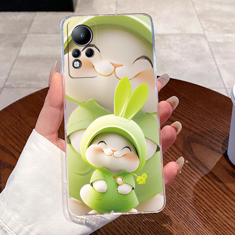 Casing For Infinix Note 12 G88 X663 X663C X663D Cover Luxury Dragon Cute Cool Boys Girls Transparent Soft TPU Phone Case Shells