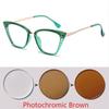 Vintage Women's Eyeglass Trapezoid Glasses Crystal Eyeglasse Myopia Eyewear Diopters Minus -1.0 -1.5 -2.0 To -6.0