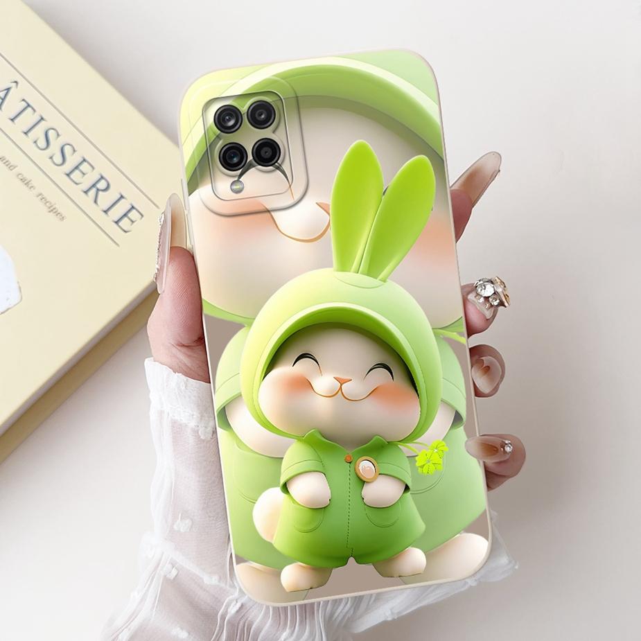 For Samsung Galaxy A22 4G Case Unique Grid Pattern Cover Soft TPU Phone Case For Samsung A22 A 22 Galaxy A42 5G Back Cover Coque