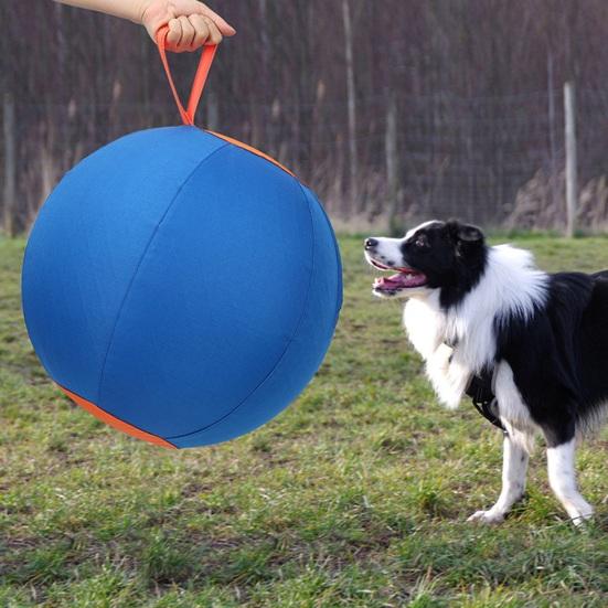 Hütebälle für Hunde, Pferdeball, Spielzeug, verdickter, platzsicherer Ball, kratzfester Trainingsball, stimuliert die Sinne, stärkt das Selbstvertrauen, Spielzeug für Pferde, Rinderhunde