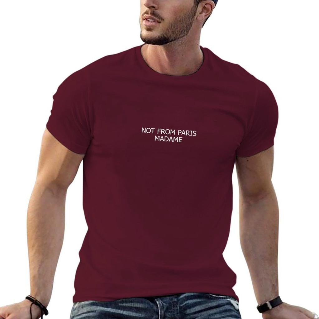 No de París señora Camiseta ropa urbana camiseta esencial camiseta de diseñador hombres