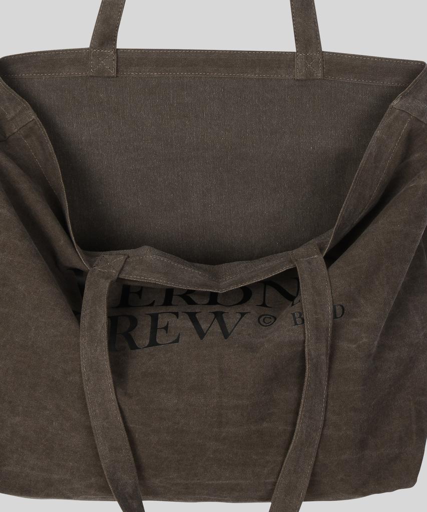 Verdnt Logo Canvas Eco Bag [Brown]