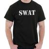 Swat Team Logo Police Cop Uniform Costume Womens or Mens Crewneck T Shirt Tee