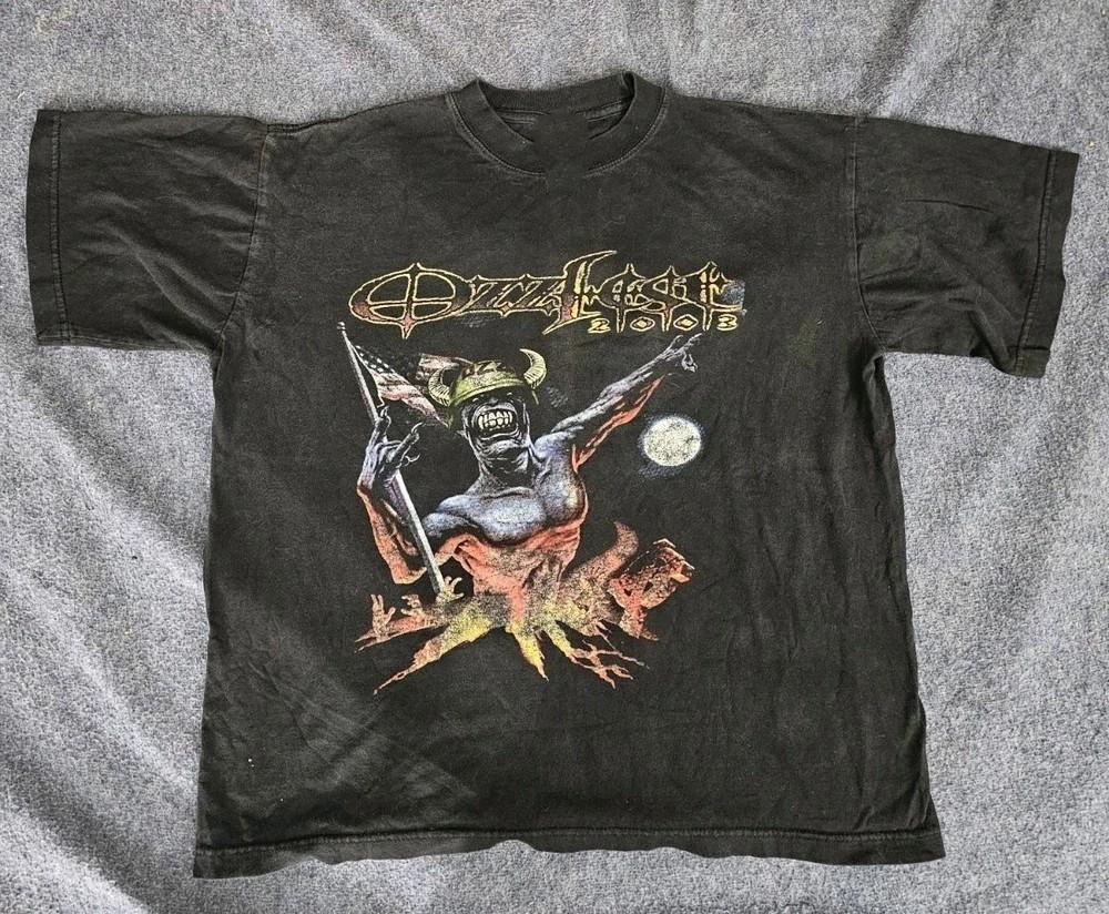 OZZFEST 2003 VINTAGE METAL TOUR OZZY OSBOURNE KORN MARILYN MANSON Unisex T-Shirt