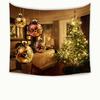 Weihnachtsbaum-Dekoration, Wandteppich, Wandbehang, Boho-Hippie-Stoff, großer Wandteppich, ästhetische dekorative Heimdekoration