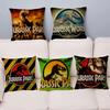 J-Jurassic Park Pillowcase Toon Gift Cushion Cover Bedroom Home Sofa Chair Seat Decor Pillow Case