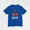 Upgrade Your Game – Kids’ T-Shirt for Gamers Who Level Up Every Day