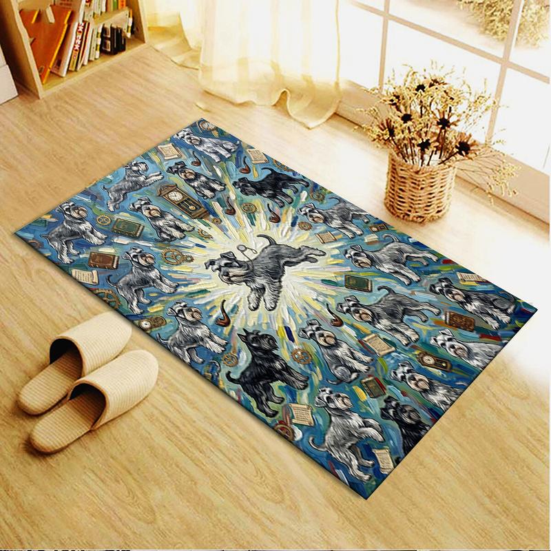 2025 New Cute puppy Carpet Rug for Living Room Bedroom Home Sofa Decoration,Kids play Non-slip Floor Mat