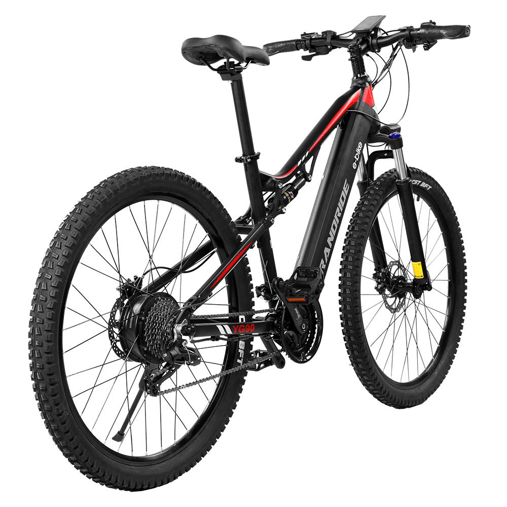 RANDRIDE YG90B Electric Bicycle 500W Rated  Motor 48V17Ah Large-Capacity Battery Ideal for Urban Commutes  Light Off-Road Adventures