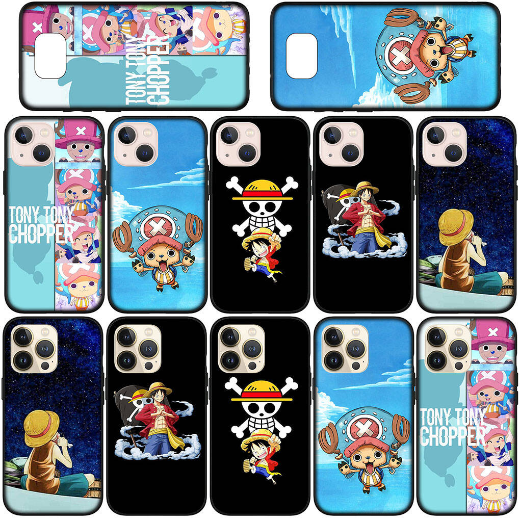 Coque pour iPhone 17 16 15 Plus Xiaomi Poco F8 F7 X7 X6 M8 C85 C75 C71 Redmi Note 14 12 11 13 Pro Max A4 14C 13C 15C Poster Luffy One Piece Tony Chopper