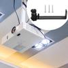 Projector Wall Mount Degree Rotation Heavy Duty Adjustable Easy Installation 1/4 Inch Thread
