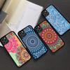 Mandala Painting PC+TPU Phone Case For iPhone 17 16 15 14 PRO MAX 11 12 13 PLUS MINI Cover