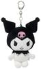 Skater Plush Mirror Keychain Mascot Mirror with Snap Hook Sanrio Kuromi Die-Cut ZNMD1-A