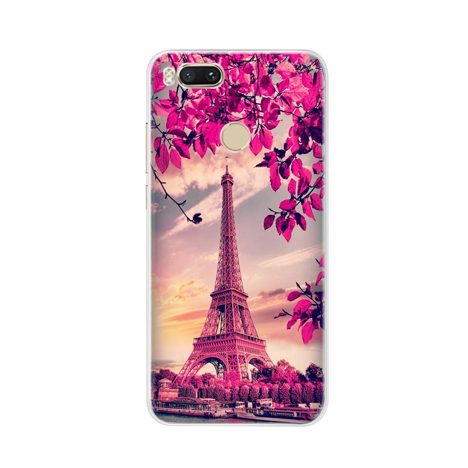 For Xiaomi Mi A1 Case Printed For Xaiomi Mi A1 TPU Case For Xiaomi Mi 5X Soft Silicone Back Cover