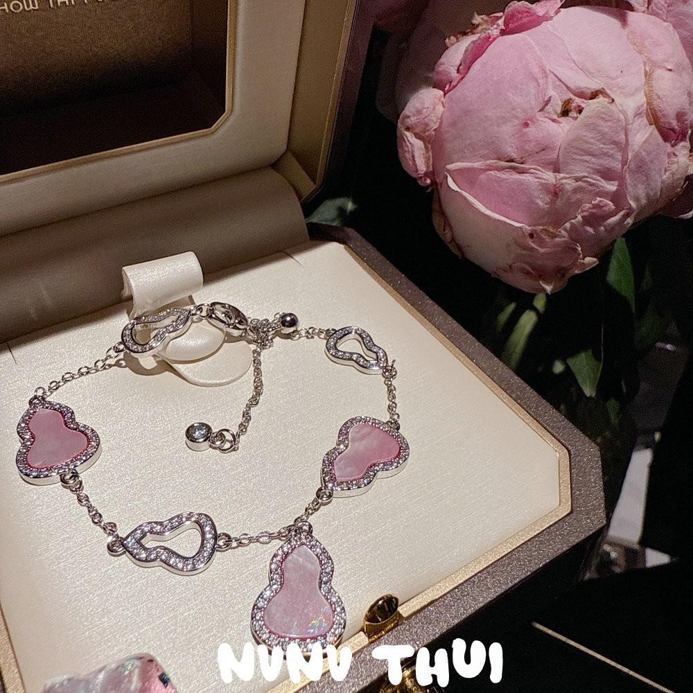 Vergulde Fulu Poeder Fritillary Kalebas Fulu Edelsteen Armband Haute Couture Sieraden Natuurlijke Witte Kristal Bloem Bal Bloem God Armband