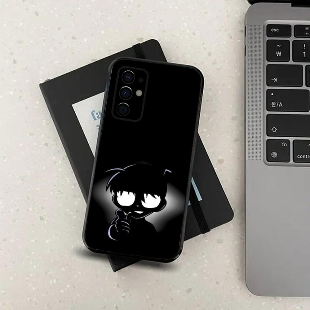 Detektiv C-Conan Anime Handyhülle Für Samsung S24,S21,S22,S23,S30,Ultra,S20,Plus,Fe,Lite,Note,10,9,5G Schwarzes Weiches Cover