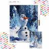 Frozen Olaf Diamond Painting Art Kit Mosaic Handmade Diy Gift Home Decor