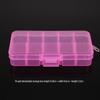Multifunctional Clear Plastic Storage Box for Jewelry and Accessories