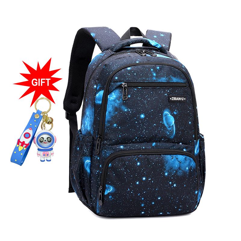 Conjunto de Mochilas Espaciais para Crianças Mochilas Escolares Infantis para Meninos Mochila Escolar Impermeável Mochila para Escola Primária Bolsa para Livros Mochila Infantil