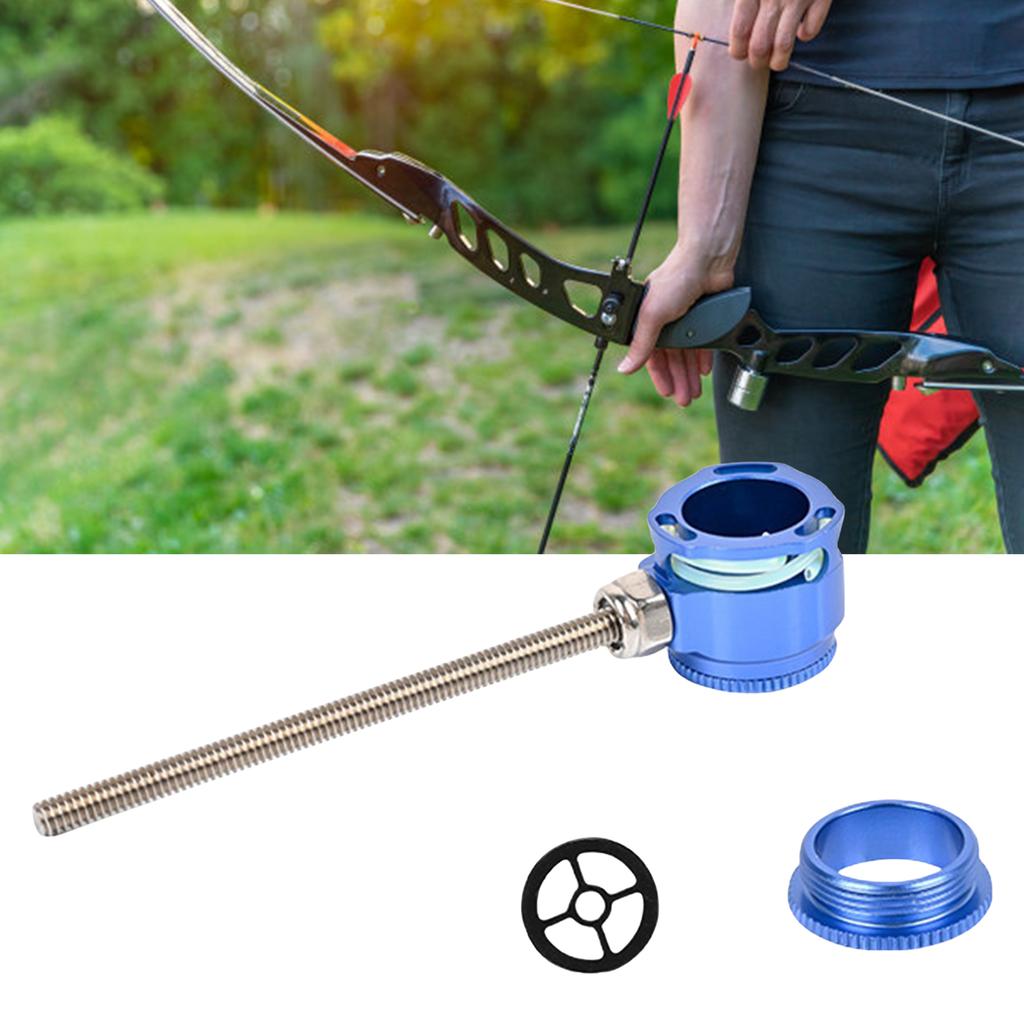 Recurve Bows Sight 1 Pin Crosses Circle Aiming Head Aiming 0.019inch Fiber Optical Sight Pin Bows Arrows Shootings Tool