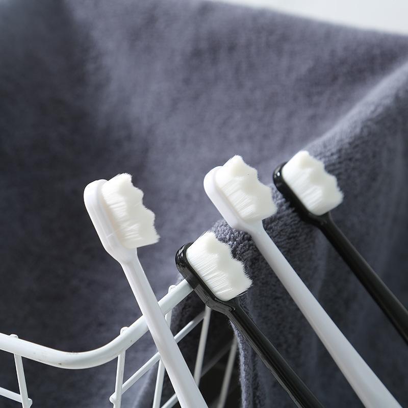 Ultra-Soft Japanese Toothbrush for Men, Women, and Family - Micro-Nano Bristles for a Fluffy Feel