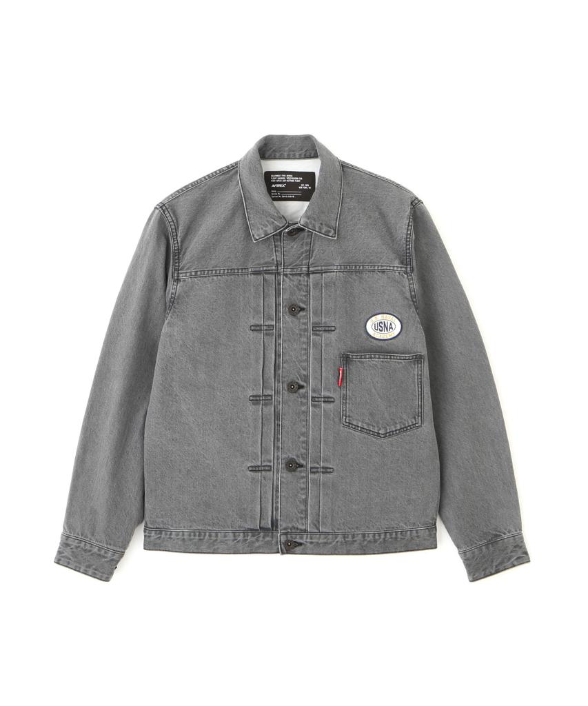 AVIREX DENIM JACKET ANNAPOLIS (WEB Exclusive) XL 010 black 783-5152016