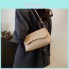 Borsa a Tracolla Retro PU alla Moda per Donna con Chiusura Magnetica e Tasca per Telefono